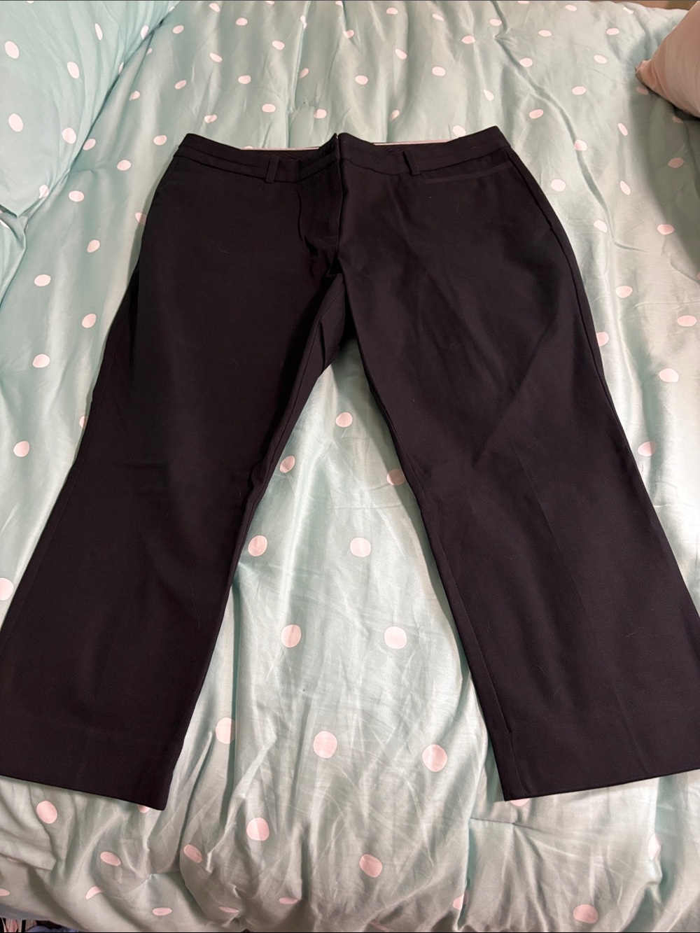 The Limited Black Woman’s Cropped Pants - Straight Leg